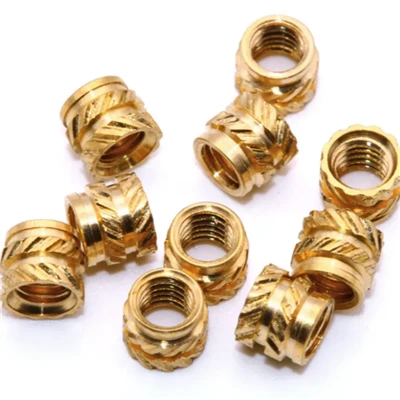Spetsiaalse kujuga vasesulamist inkrusteeritud mutter Lost Wax Casting